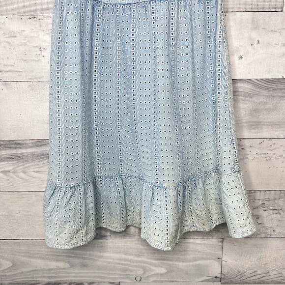 Sim & Sam Chambray Eyelet Dress - Picture 3 of 7